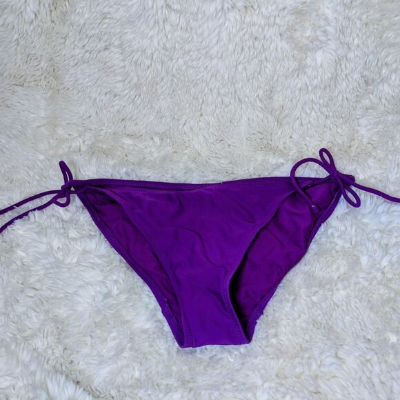 String Bikini Bottoms in Purple or Pink - Picture 2 of 6